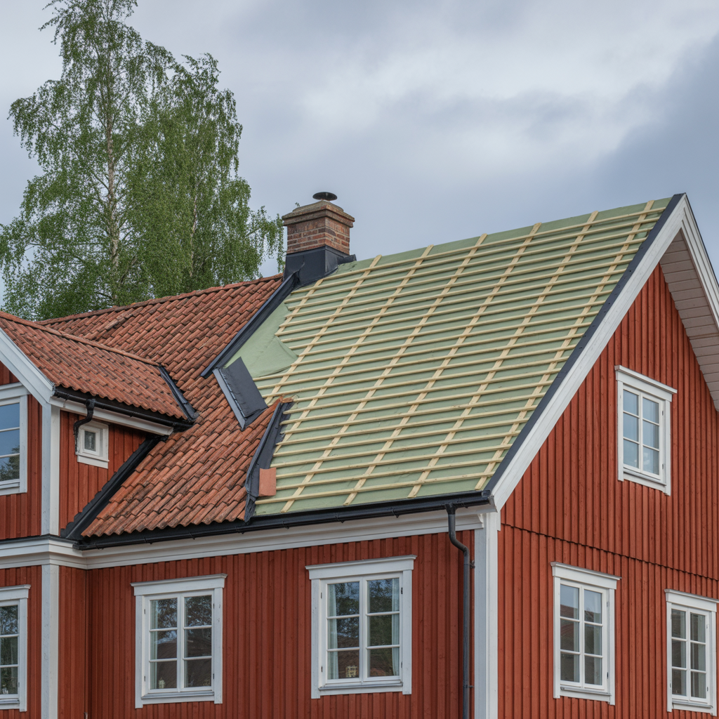 kontrollera raspont och lakt checklista infor takbyte