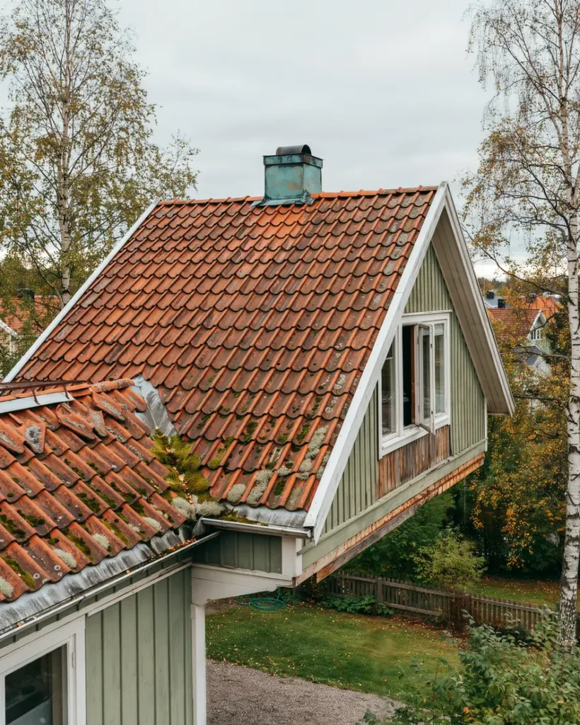 mossa p taket s reng r du skonsamt och skyddar pannorna utan on diga skador